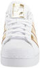 Picture of adidas Originals womens Superstar Bold Sneaker, White/White/Supplier Colour, 6.5 US - Size: 6.5