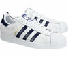 Picture of adidas Originals Men&#39;s Superstar Sneaker, White/Collegiate Royal/Gold Metallic, 6.5 M US - Size: 6.5 M US