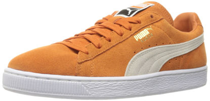 Picture of PUMA Mens Suede Classic+ Nasturtium/Black 10 D (M) - Size: 10