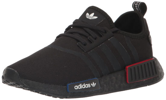 Picture of adidas Originals NMD_R1's Sneaker, Black/Black/Grey3, 5 US Unisex Big Kid - Size: 5 Big Kid