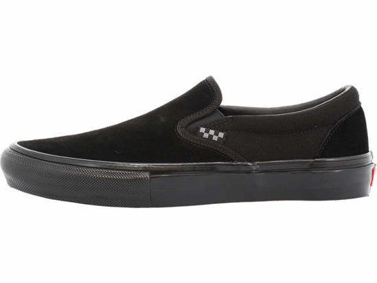 Picture of Vans Men's Skate Slip On, Black/Black, Size 7.5 - Size: 9 Women/7.5 Men