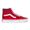 Picture of Vans Unisex Sk8-Hi Racing Red/True White Sneaker - 7.5 - Size: 9 Women/7.5 Men