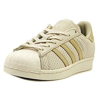 Picture of adidas Originals Women's Superstar Legacy Sneaker, Clear Brown/Linen Khaki/Chalk White, 6.5 - Size: 6.5