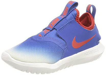 Picture of Nike Kids' Preschool Flex Runner Running Shoes (10.5, Game Royal/University Red, Numeric_10_Point_5) - Size: 10.5 Little Kid