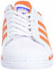 Picture of adidas Originals Men's Superstar Shoes Sneaker, Solid Grey/Orange/Blue, 12.5 - Size: 12.5