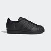 Picture of adidas Superstar Shoes Kids', Black, Size 4 - Size: 4 Big Kid