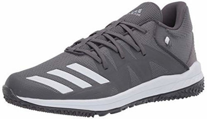 Picture of adidas Men's Speed Turf Baseball Shoe, Grey/FTWR White/Grey Five, 17 M US - Size: 17