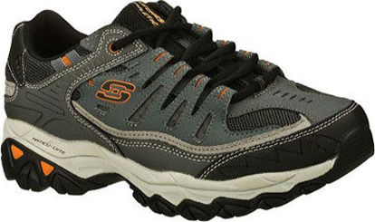 Picture of Skechers Men's After Burn Memory Fit Cross Training Shoe,Charcoal/Gray,US 13 EW - Size: 13 X-Wide