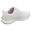 Picture of Skechers Women's Flex Appeal 5.0, White Mesh Silver Trim, 8 - Size: 8