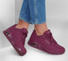 Picture of Skechers Women's Uno-Stand on Air Sneaker, Plum, 6.5 - Size: 6.5