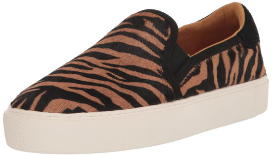 Picture of UGG Women's Cahlvan Print Sneaker, Tiger Light Butterscotch, 9.5 - Size: 9.5