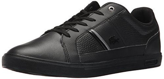 Picture of Lacoste Men's Europa 417 1 Sneaker, Black, 8 M US - Size: 8 M US