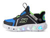 Picture of Skechers Boy's Hypno-Flash 2.0-Brisk-Brights Sneaker, Black/Blue/Lime, 13.5 Little Kid - Size: 13.5 Little Kid