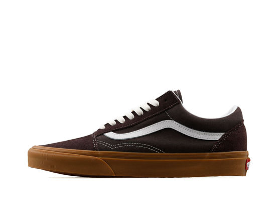 Picture of Vans Men Old Skool Chocolate Size 5.5 - Size: 7 Women/5.5 Men