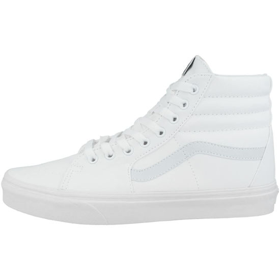 Picture of Vans Classic Ski8-Hi True White Size 9 Women/ 7.5 Men - Size: 9 Women/7.5 Men