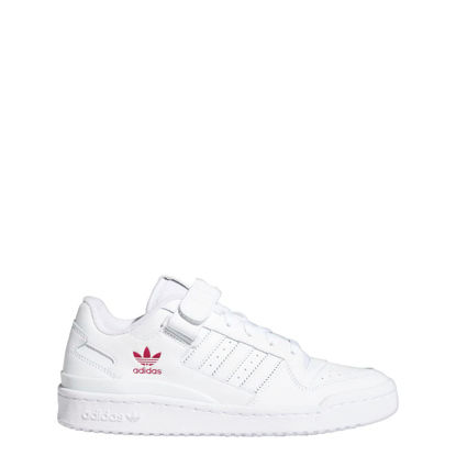 Picture of adidas Originals Women's Forum Low Sneaker, White/White/White, 6.5 - Size: 6.5