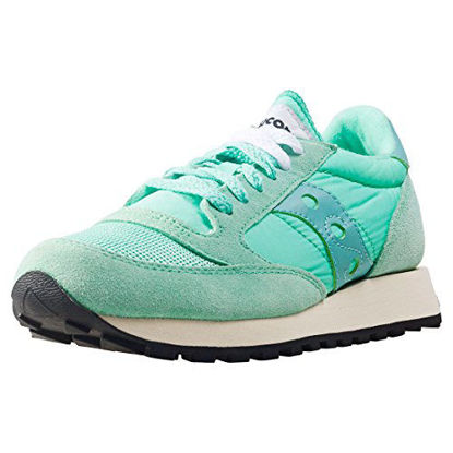 Picture of Saucony Women's Jazz Original Vintage Trainers, Green MNT Wht 6 - Size: 6