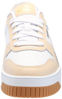 Picture of PUMA Womens Carina Street Sneaker, PUMA Womens White-Shifting Sand-Metallic Gold, 6.5 - Size: 6.5