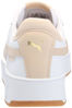 Picture of PUMA Womens Carina Street Sneaker, PUMA Womens White-Shifting Sand-Metallic Gold, 6.5 - Size: 6.5