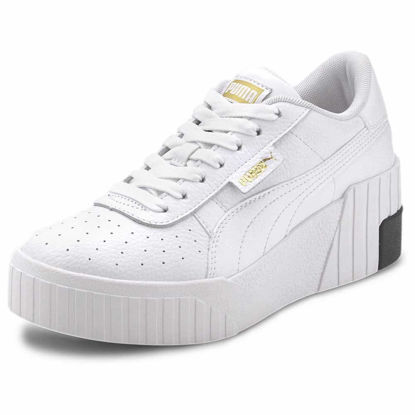 Picture of Puma Women's Low-Top Trainers Sneaker, Blanc Noir, 8.5 - Size: 8.5