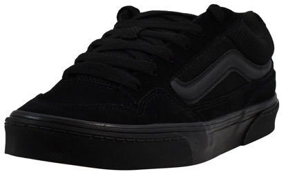 Picture of Vans Men's Caldrone Sneaker, Suede/Mesh Black/Black, 10 M US - Size: 10