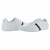 Picture of Lacoste Mens Storda 318 1 Leather Ortholite Casual Shoes B/W 11.5 Medium (D) White/Black - Size: 11.5 M US