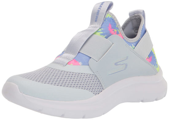 Picture of Skechers Kids Girls Skech Fast-Surprise Groove Sneaker, Light Blue/Multi, 2 Little Kid - Size: 2 Little Kid