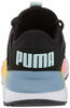 Picture of PUMA Kids' Pacer Future Sneaker, Black-Green Glimmer-Cantaloupe - Size: 1.5 Little Kid