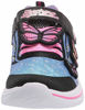 Picture of Skechers girls Quick Kicks-flutter Joy Sneaker, Black/Multi, 4 Big Kid US - Size: 4 Big Kid