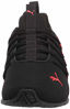 Picture of PUMA Axelion Black/High Risk Red - Size: 3.5 Little Kid