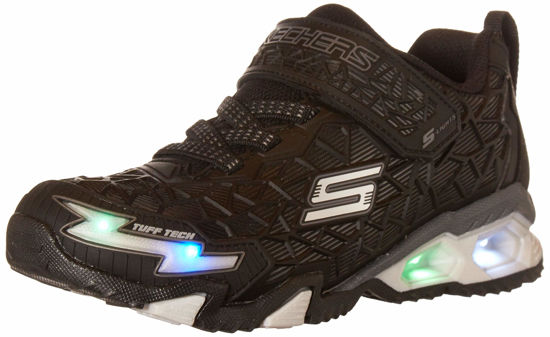 Picture of Skechers boys Lighted, Lighs, Lighted, Sport Lighted Sneaker, Black, 1.5 Little Kid US - Size: 1.5 Little Kid