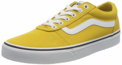 Picture of Vans Women's Ward Sneaker, Canvas Ceylon Yellow White, 10.5 - Size: 10.5