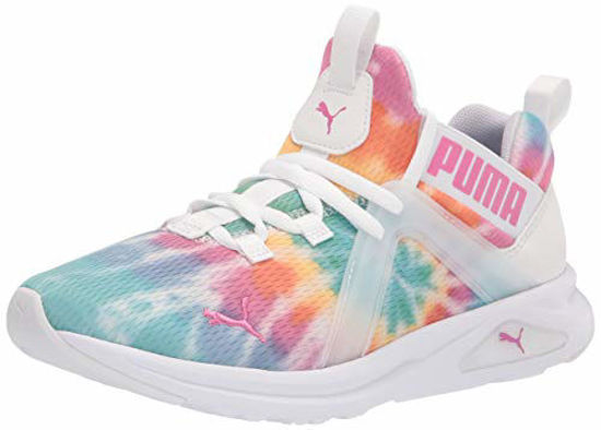 Picture of PUMA Enzo 2 Running Shoe, White-Phlox Pink, 13 US Unisex Little Kid - Size: 13 Little Kid