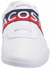 Picture of Lacoste Men's Misano Elastic 1201 U CMA Sneaker, White/Navy, 8 Medium US - Size: 8