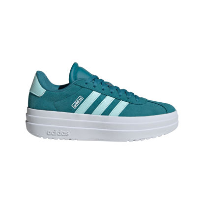 Picture of adidas VL Court Bold Sneaker, Arctic Fusion/Semi Flash Aqua/White, 5 US Unisex Big Kid - Size: 5 Big Kid