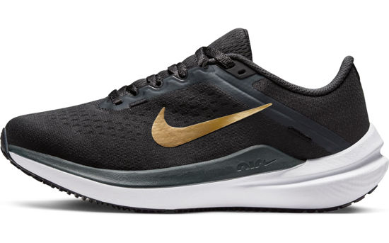 Picture of Nike Women's Running Shoe, Anthracite Metallic Gold Black White, 8.5 - Size: 8.5