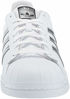 Picture of adidas Originals mens Super Star Sneaker, White/Silver Metallic/Core Black, 7 US - Size: 7