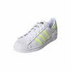 Picture of adidas Originals Women's Superstar Sneaker, White/Hi-Res Yellow/Matte Silver, 7.5 - Size: 7.5