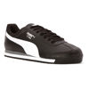 Picture of PUMA Mens Roma Sneaker, Basic black-white-PUMA Mens silver, 9 - Size: 9