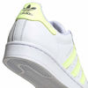 Picture of adidas Originals Women's Superstar Sneaker, White/Hi-Res Yellow/Matte Silver, 6.5 - Size: 6.5