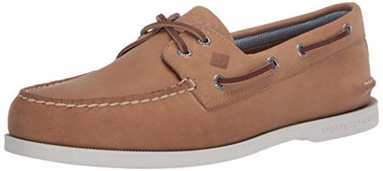 Picture of Sperry Men's Authentic Original Plushwave Boat Shoe, OATMEAL, 8.5 M US - Size: 8.5