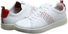 Picture of Lacoste Men's CARNABY EVO Sneaker, White/red, 8.5 Medium US - Size: 8.5