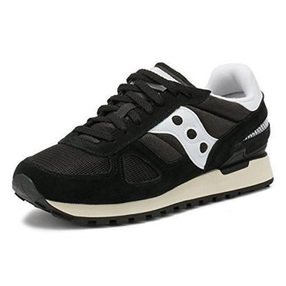 Picture of Saucony Men's Shadow Original Vintage Sneaker, Black | White, 10.5 - Size: 10.5