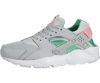 Picture of Nike Huarache Run Big Kids' Shoes Wolf Grey/Sunset Pulse 654275-034 (6.5 M US) - Size: 6.5 Big Kid