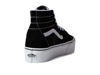 Picture of Vans Men's Sk8-Hi Tapered Stackform Shoes, Canvas Black/True White, Size 6 - Size: 7.5 Women/6 Men