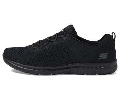 Picture of Skechers Sport Women's Women's Virtue Sneaker, Black/Black=BBK, 7 - Size: 7