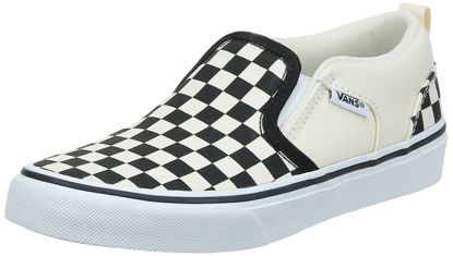 Picture of Vans Women's WM Asher Trainers, Multicolour Checkerboard Black White Apk, 5.5 - Size: 5.5