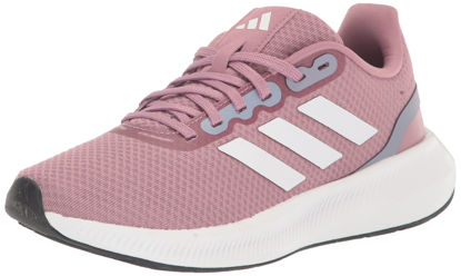 Picture of adidas Women's Runfalcon 3.0 Sneaker, Wonder Orchid/White/Core Black, 9.5 - Size: 9.5