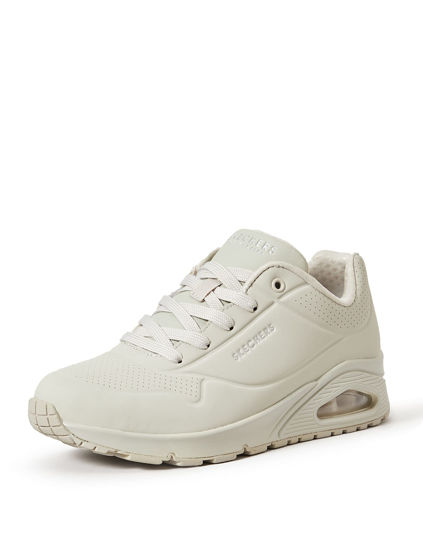 Picture of Skechers womens Skecher Street Women's Uno - Stand on Air Sneaker, Off-white, 8 US - Size: 8