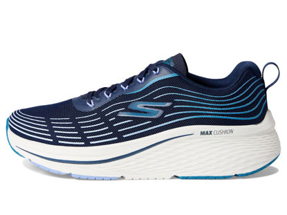 Picture of Skechers Women's Max Cushioning Elite 2.0 Sneaker, Navy/Teal, 9.5 - Size: 9.5